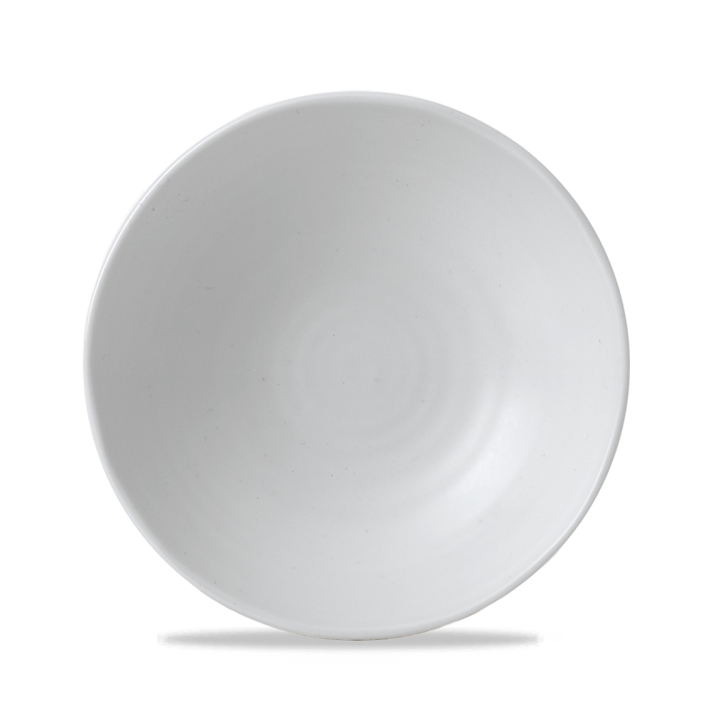 Teller Organic coup 27cm DUDSON WHITE white