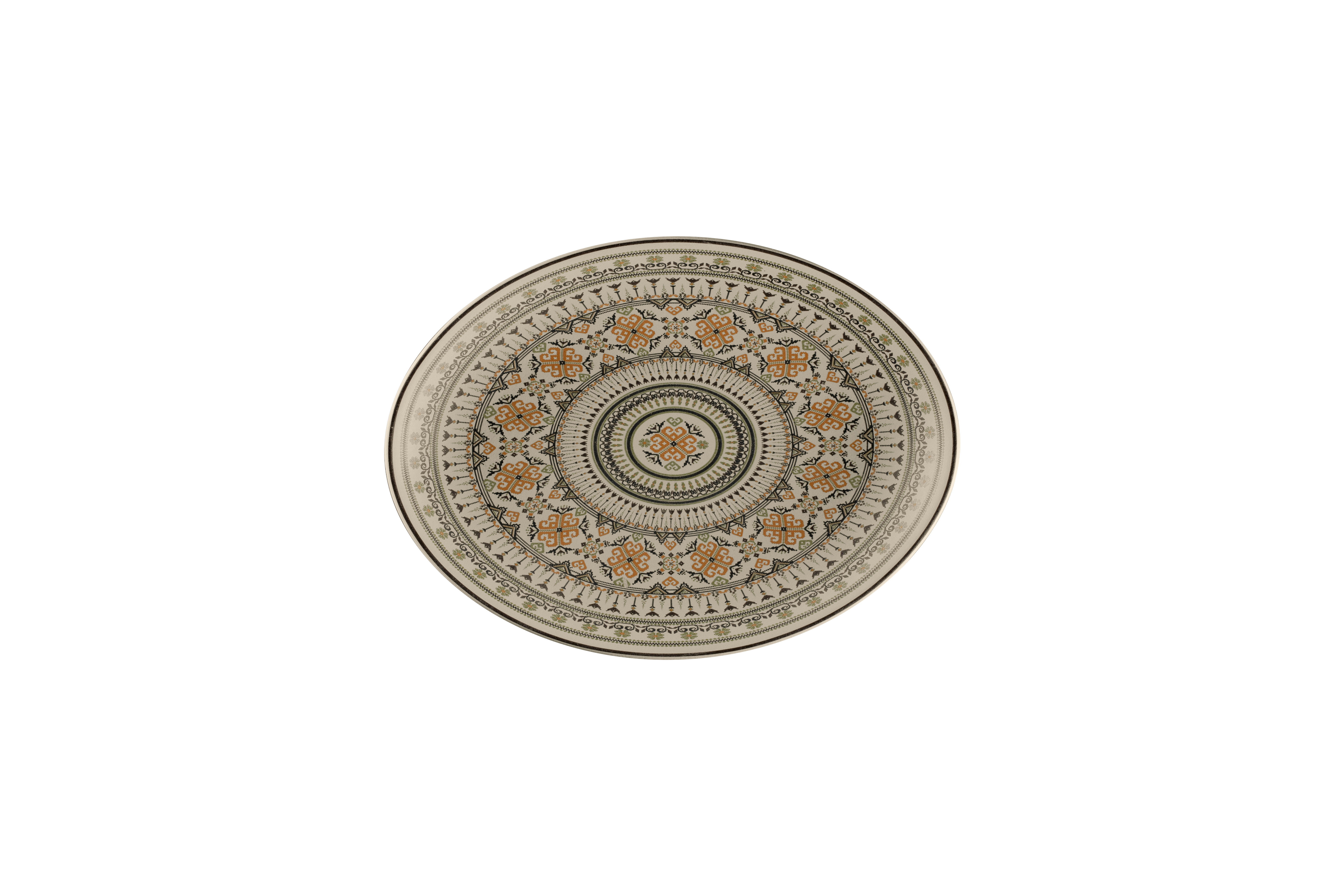 Platte oval 26x19x3cm ARGILA GENOA decorated grey Platte oval 26x19x3cm ARGILA GENOA decorated grey