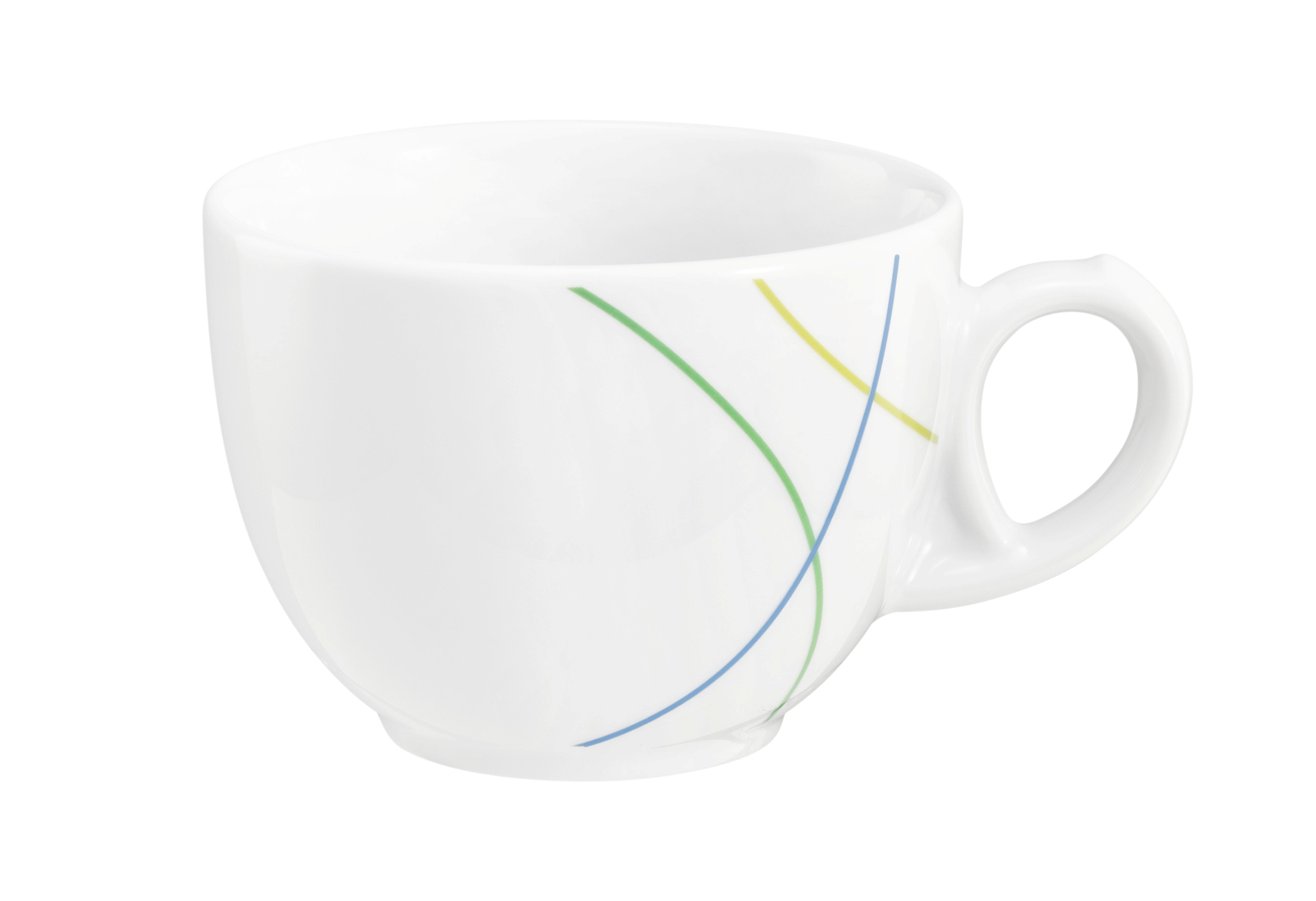 Kaffeetasse rund 0,22l Tulpe COMMUNITY green line Kaffeetasse rund 0,22l Tulpe COMMUNITY green line