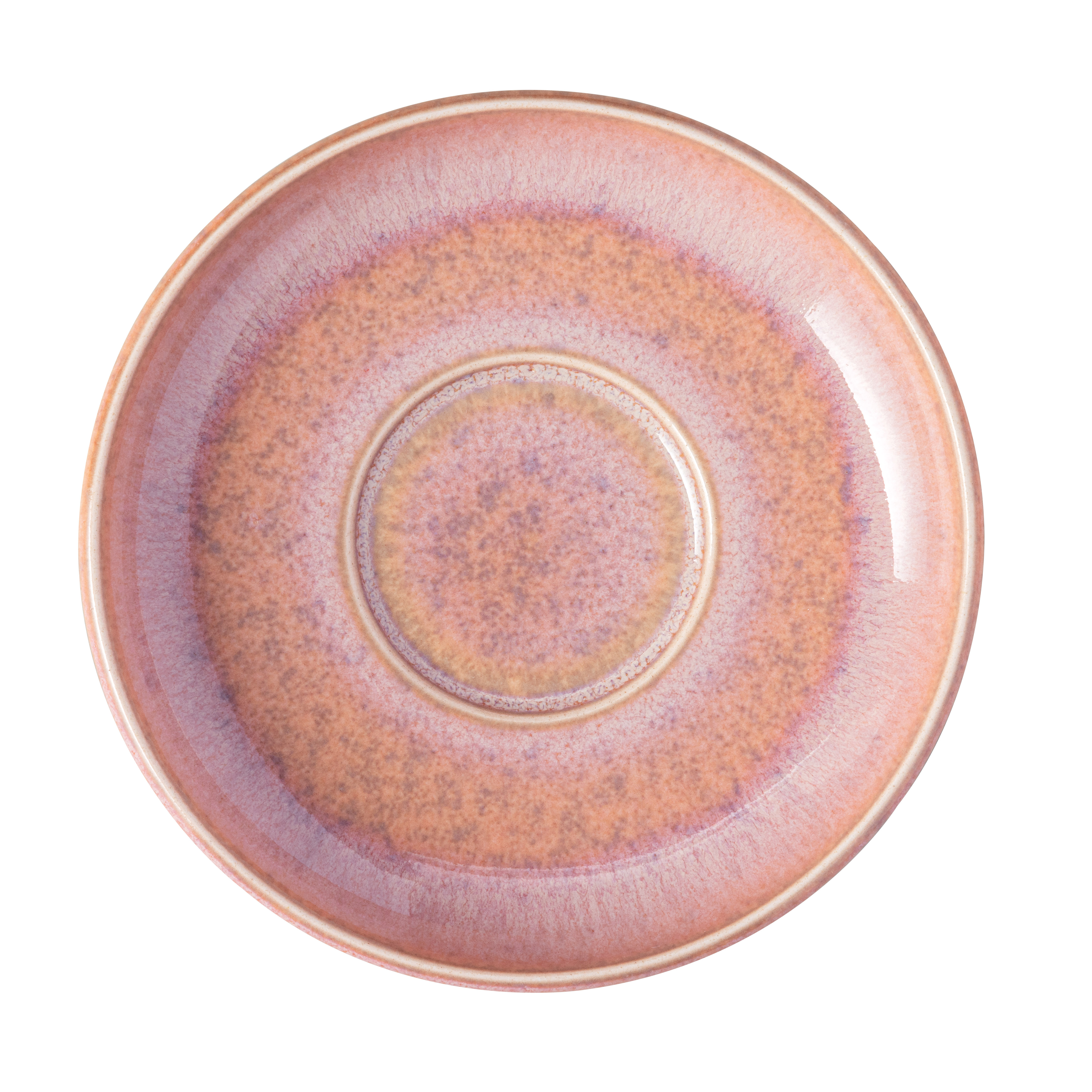 Espressountertasse 12cm PERLEMOR coral Espressountertasse 12cm PERLEMOR coral