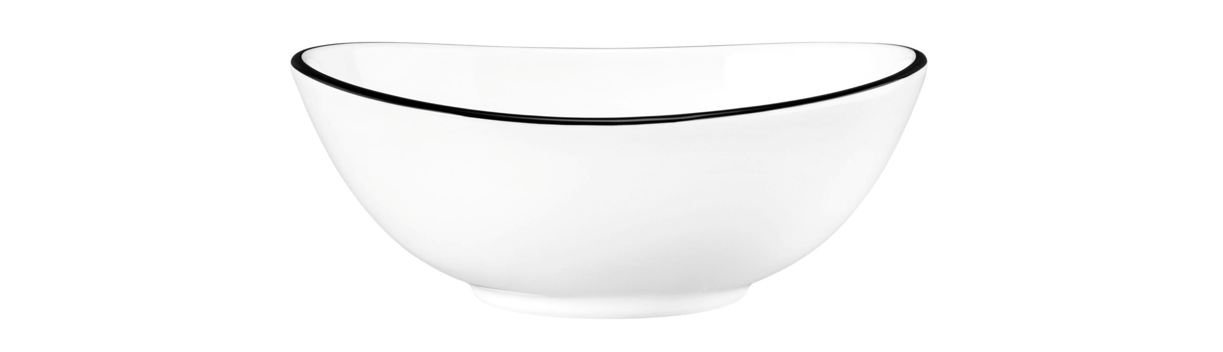 Schale oval oval M5306 12cm MODERN LIFE black line Schale oval oval M5306 12cm MODERN LIFE black line