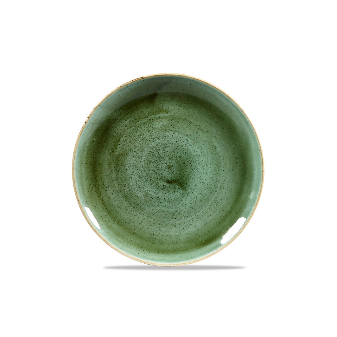 137059 Teller flach coup 21,7cm STONECAST samphire green