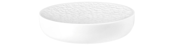 Servierpodest 16 cm Relief Nori weiss Servierpodest 16 cm Relief Nori weiss