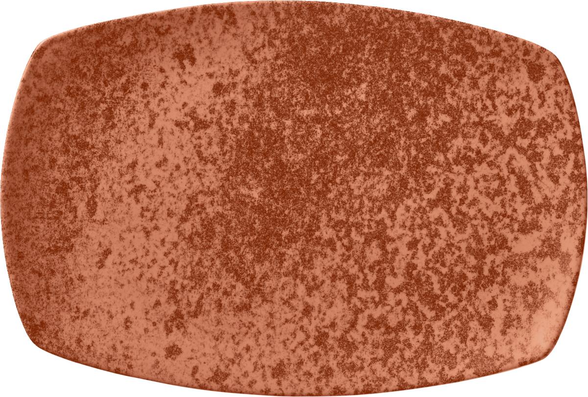 Platte rechteckig coup 32x23cm SANDSTONE ORANGE