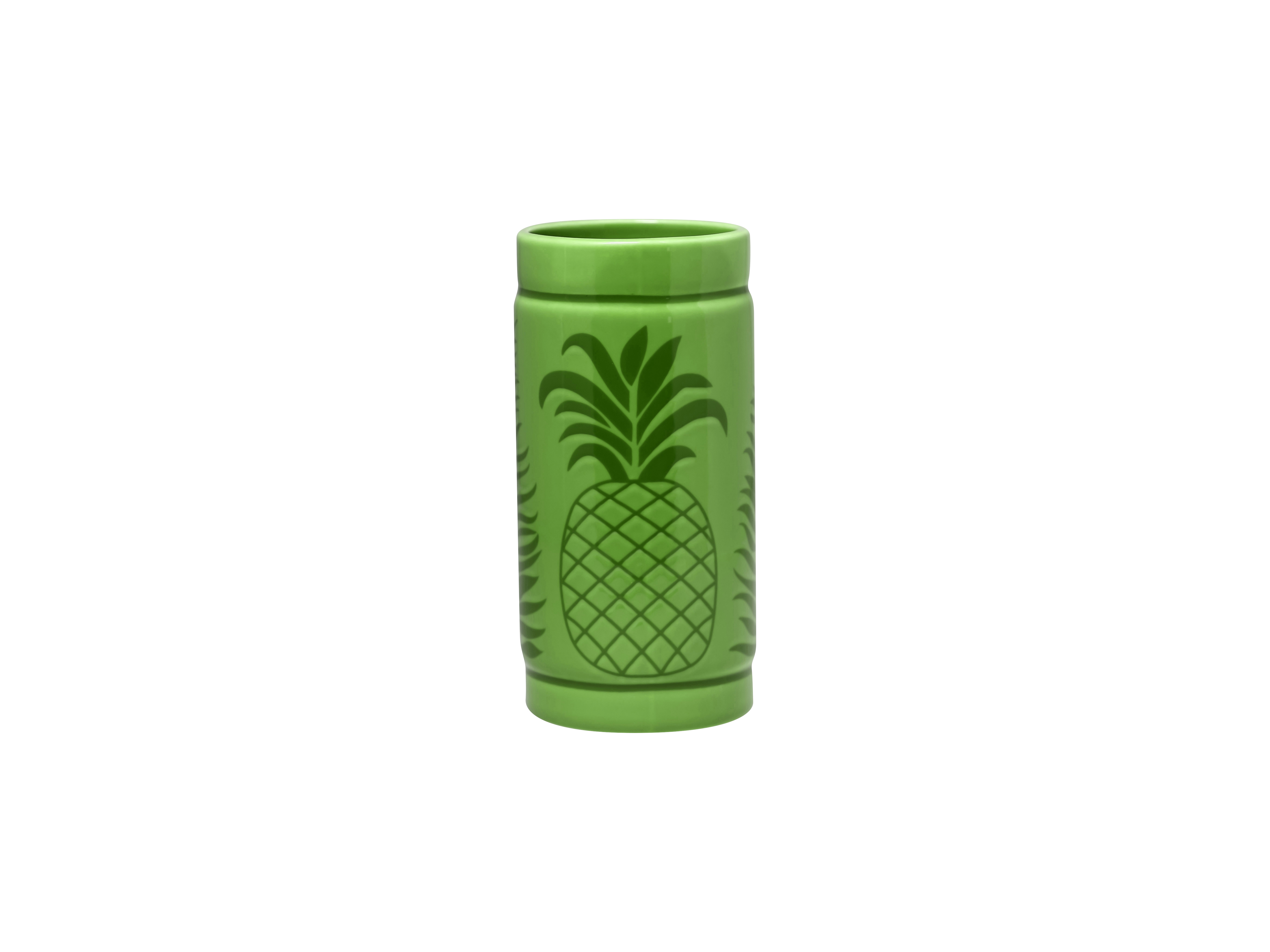 Tiki Becher 7cm / 0,40l AZTEK green