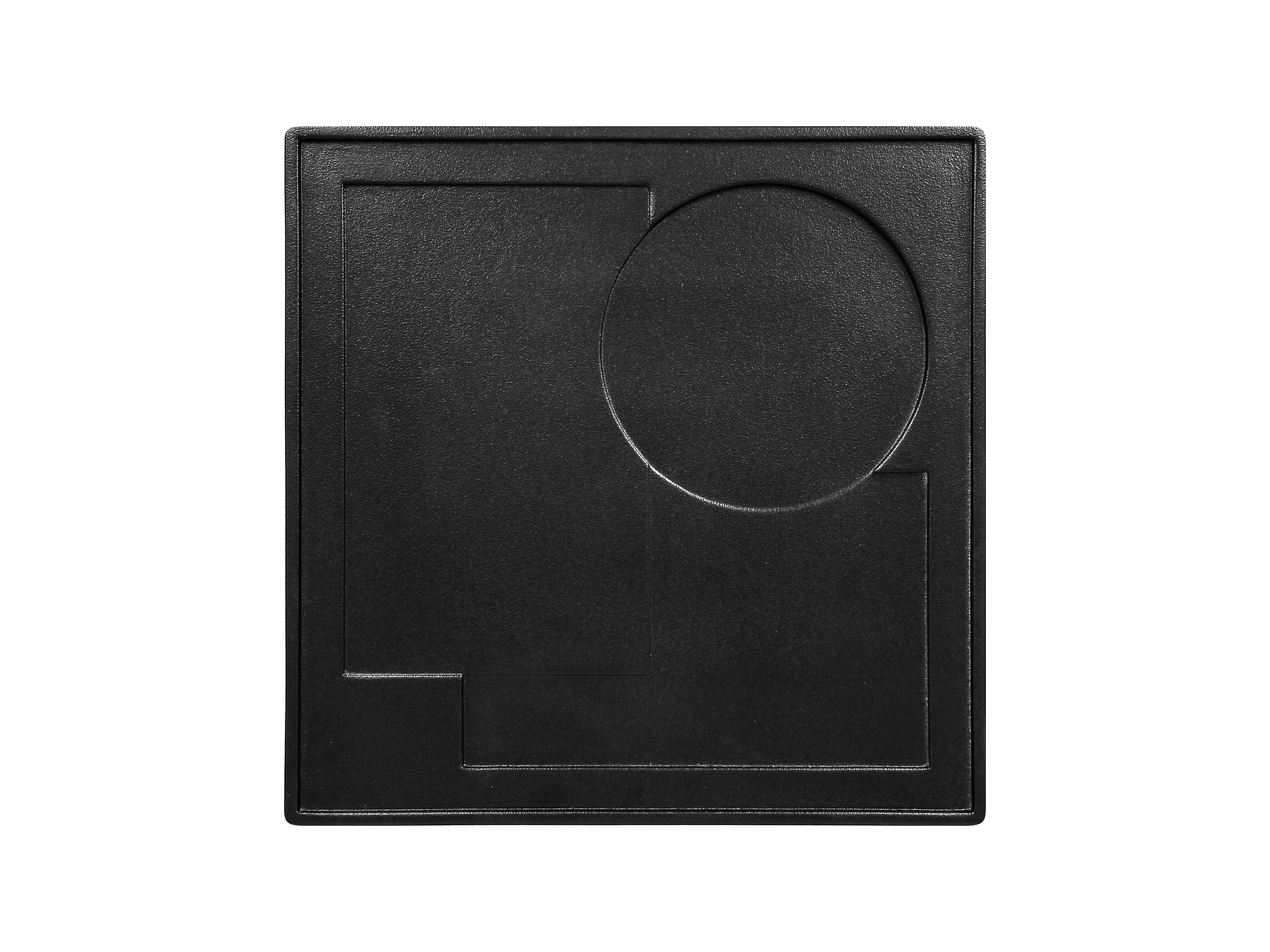 Platte quadratisch Yasai 30x30cm EPIC SENSATION schwarz