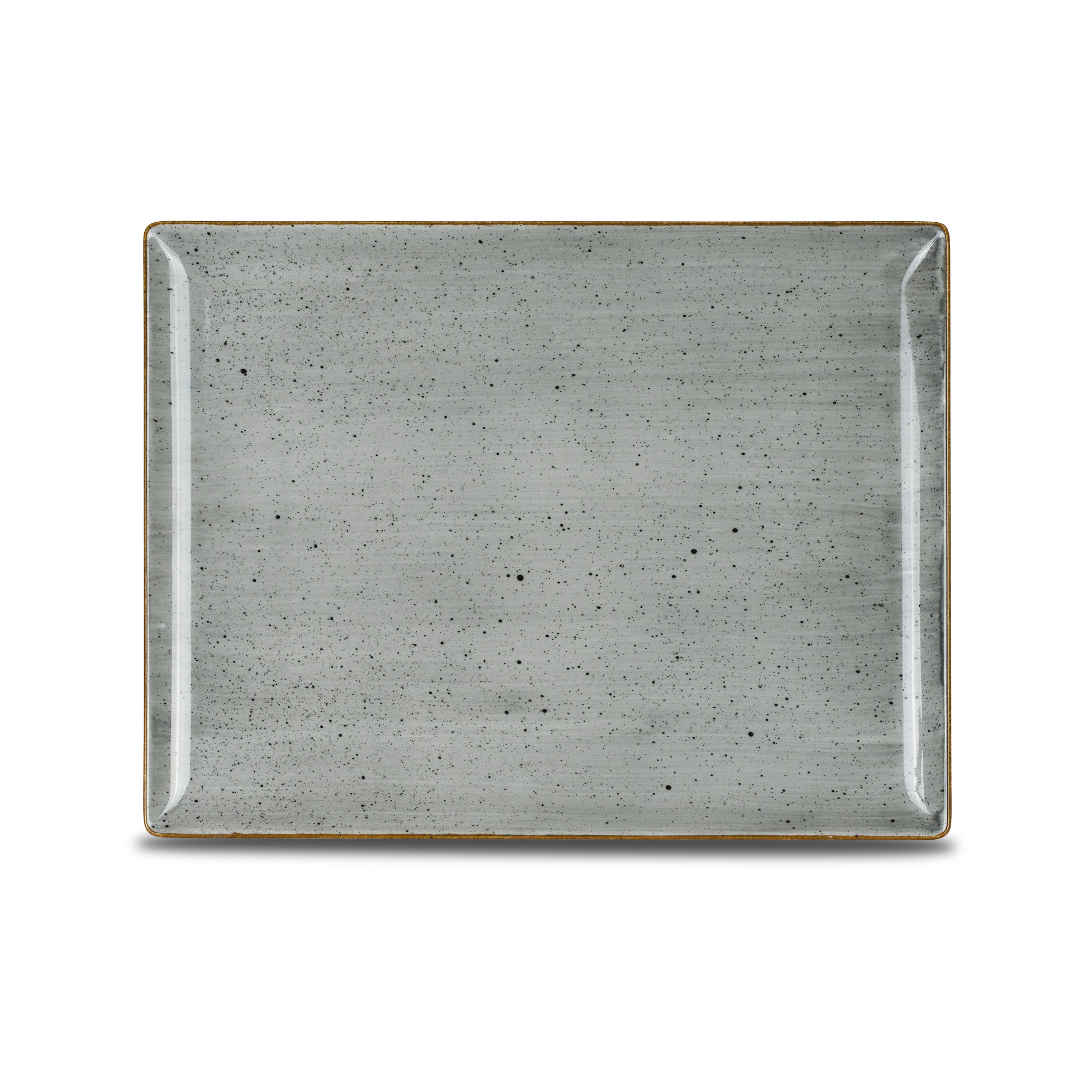 Platte eckig 31x24cm CLASSIC dusty grey