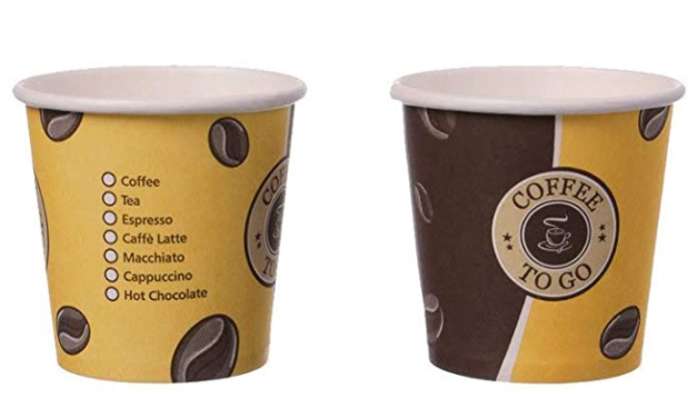 86335 100 Stück Becher 0,10Ltr. COFFEE TO GO