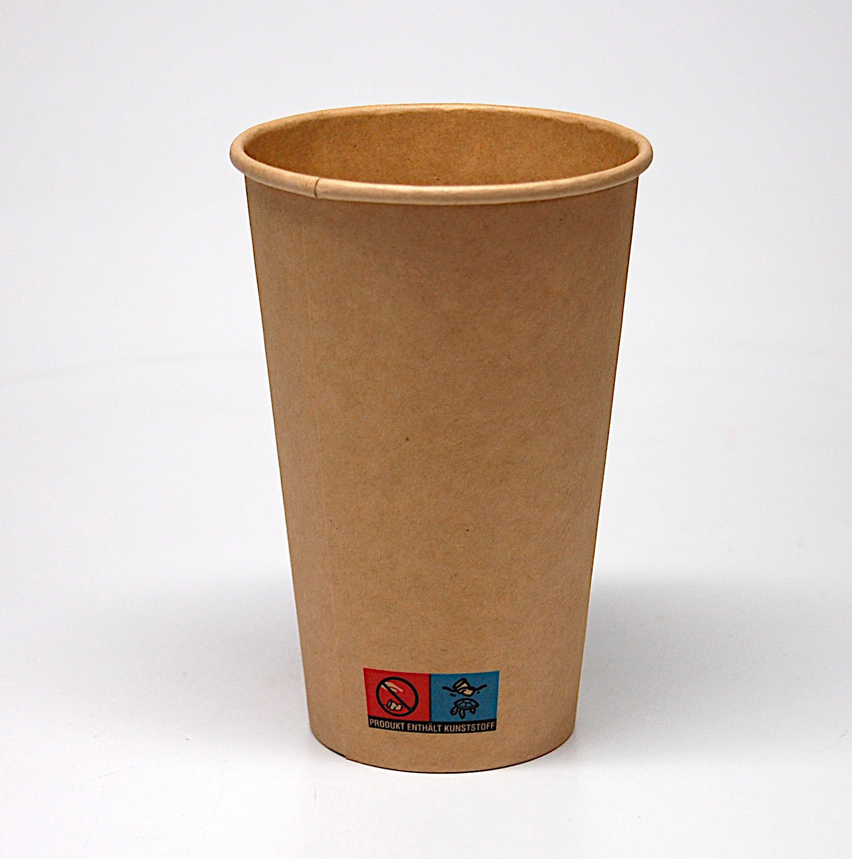 50 Stück Becher 400ml/Ø9cm COFFEE TO GO KRAFT CUPS
