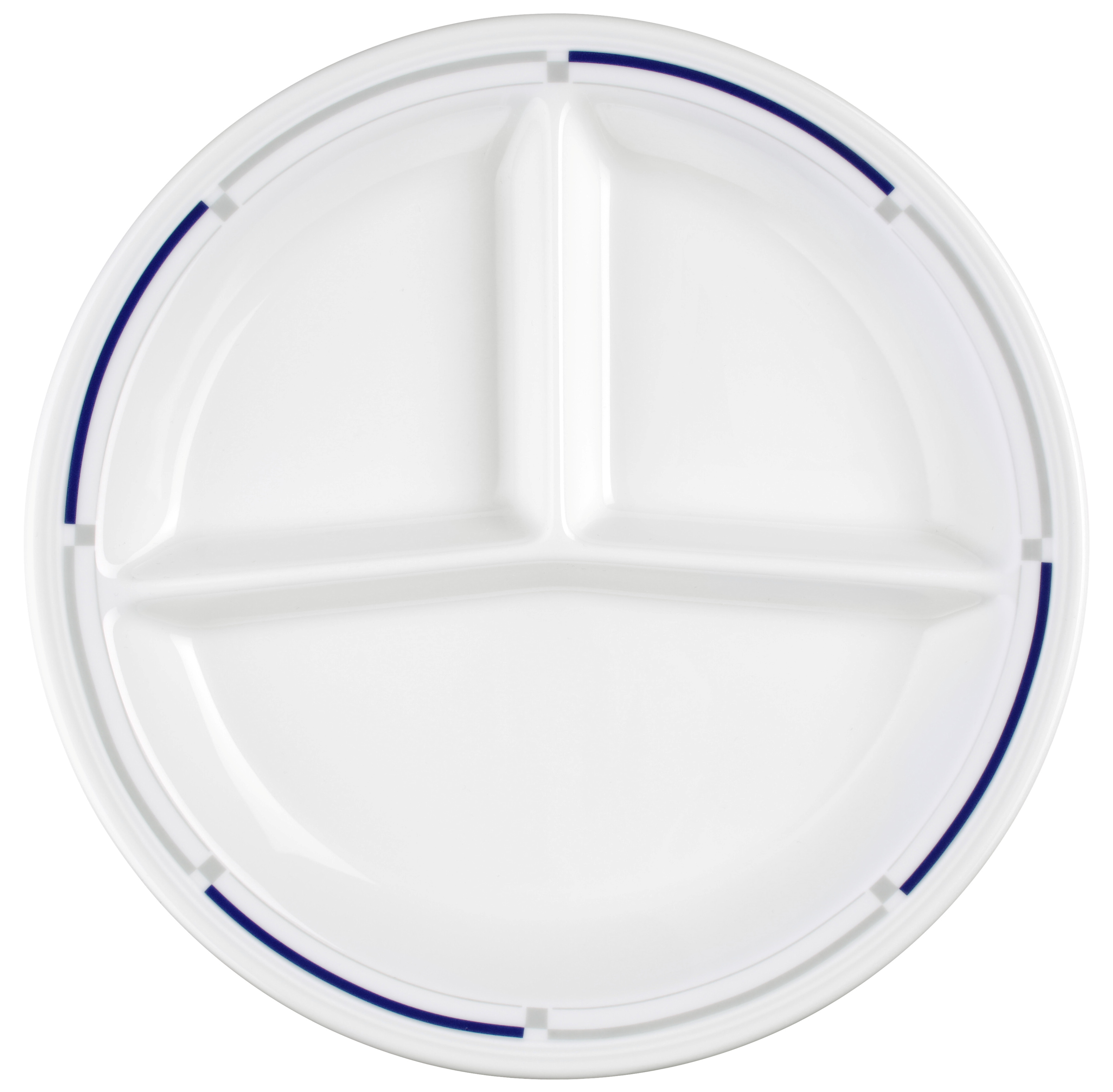 Platte rund mit Relief V219 IM rund 3 tlg. 25,5cm VITALIS nova