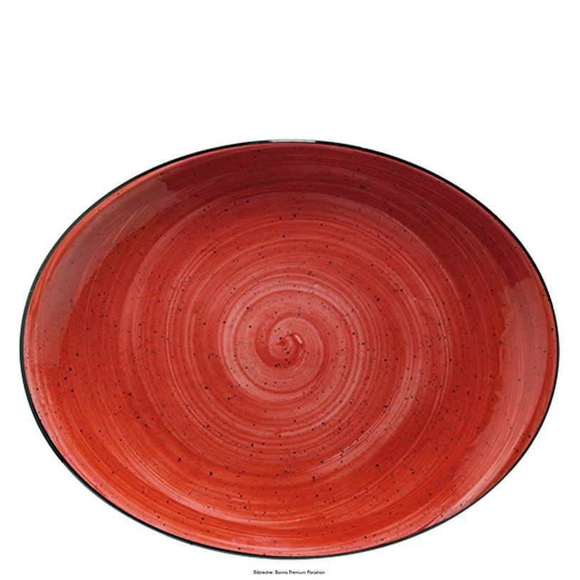 Platte oval 31 x 24cm AURA PASSION MOOVE