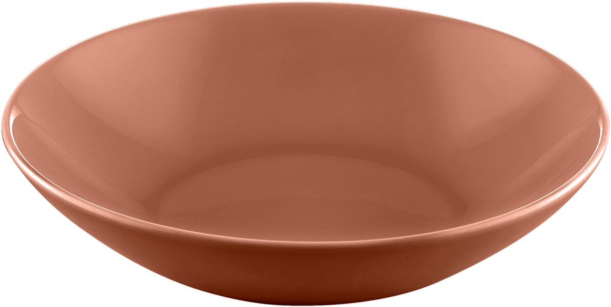 Teller tief rund coup 18cm SANDSTONE ORANGE UNI