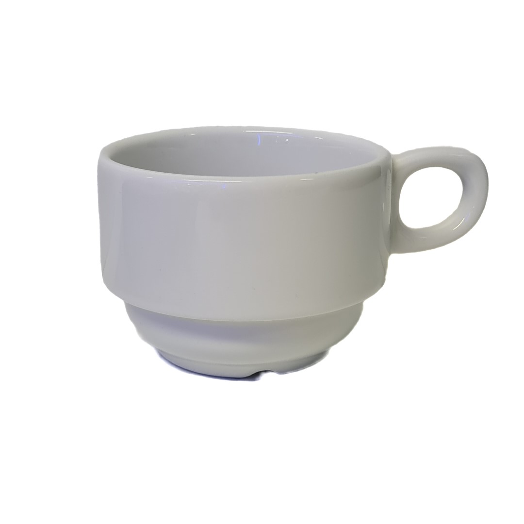 Kaffeetasse 0,17l BASIC weiß stapelbar