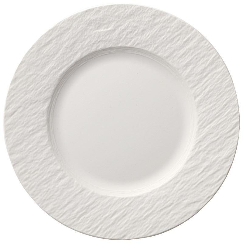 Teller flach Ø22cm H2cm THE ROCK White Glacier Teller flach Ø22cm H2cm THE ROCK White Glacier