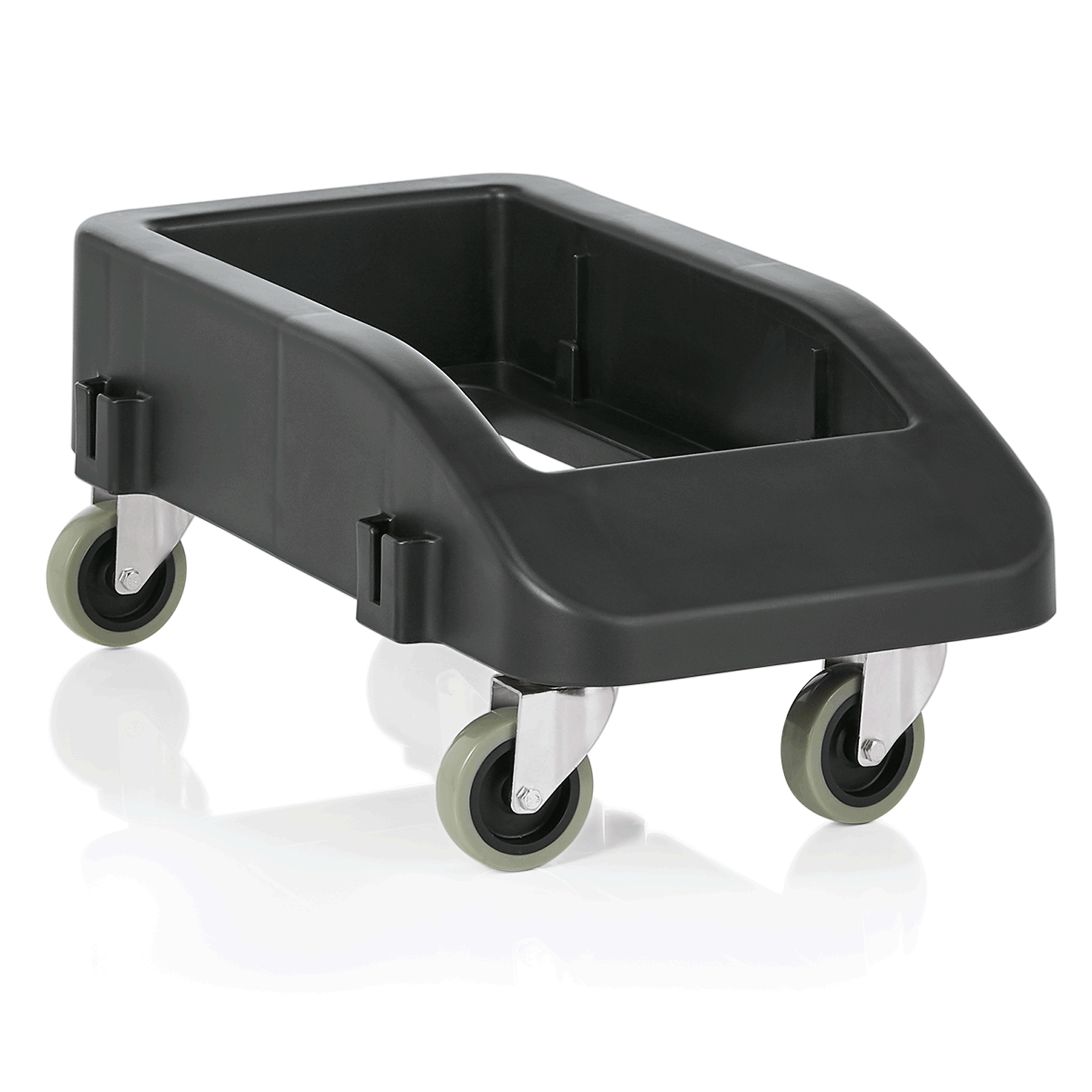 Einzeltransporttrolley 58 x 31 x 19,5cm Polyethylen, passend zu Artikel.Nr. 149365