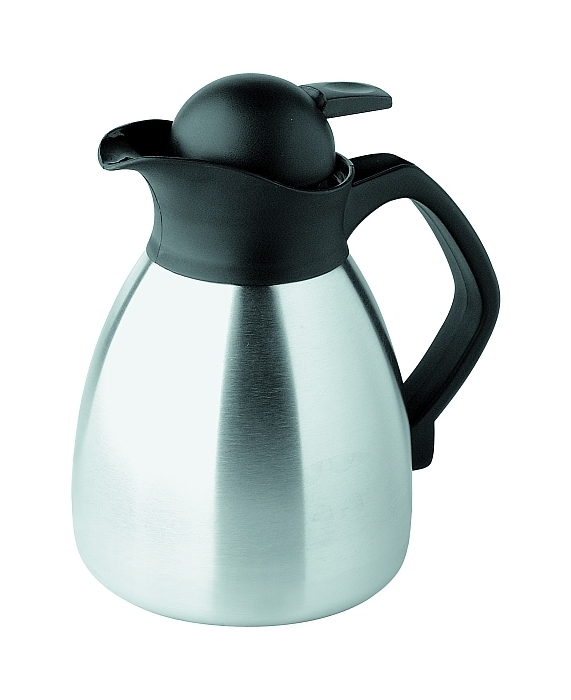 35705 Isolierkanne 1,0l ENDURO PUSH Edelstahl matt