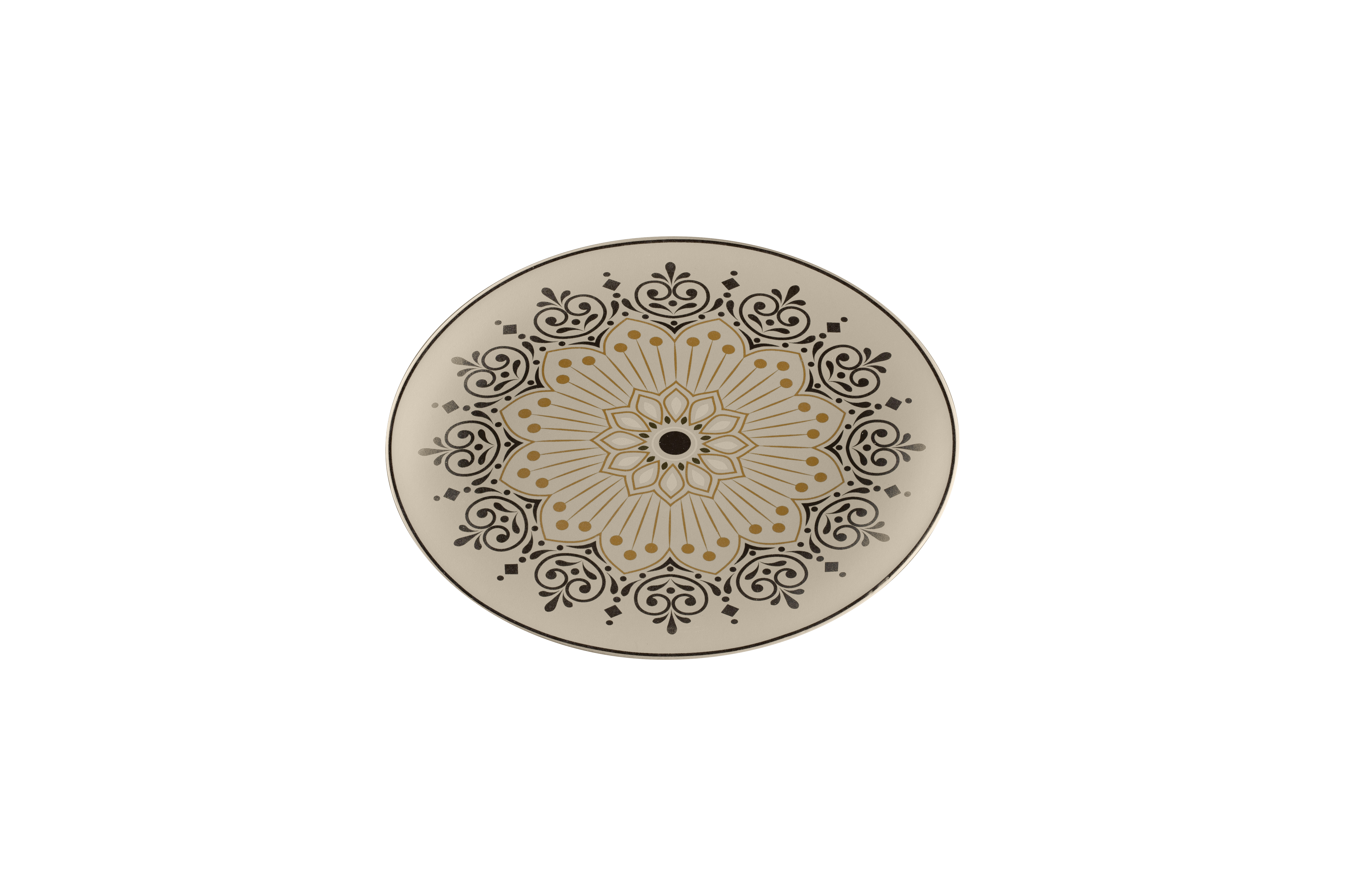 Platte oval 26x19x3cm ARGILA CARTAGENA decorated grey Platte oval 26x19x3cm ARGILA CARTAGENA decorated grey