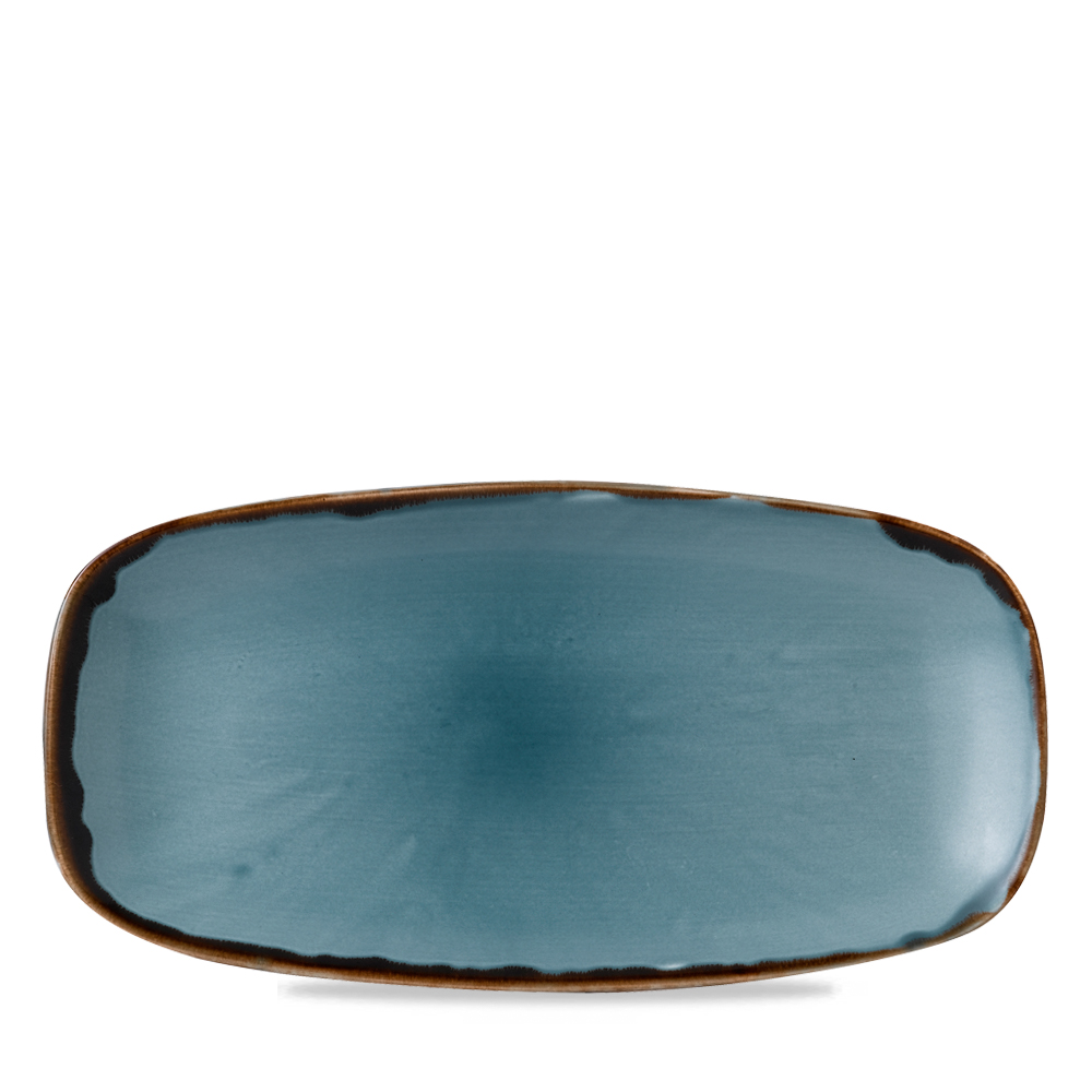 Platte 29,8x15,3cm HARVEST blue