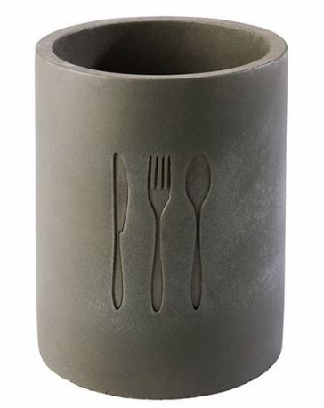 Besteckbehälter ELEMENT rund 11cm H: 14 cm Besteckbehälter ELEMENT rund 11cm H: 14 cm