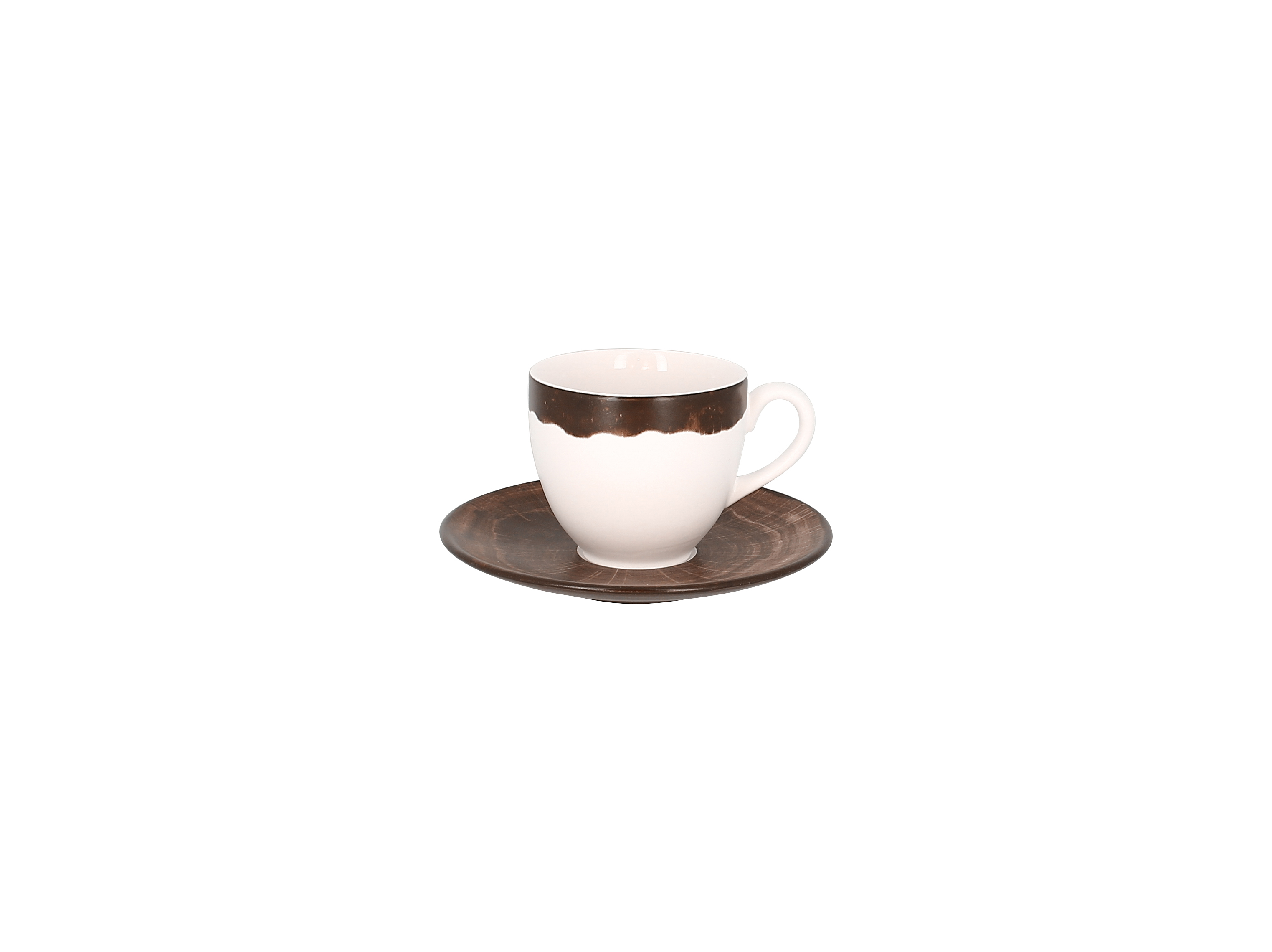 Kaffeetasse 8,5cm / 0,20l FUSION WOODART oak-brown