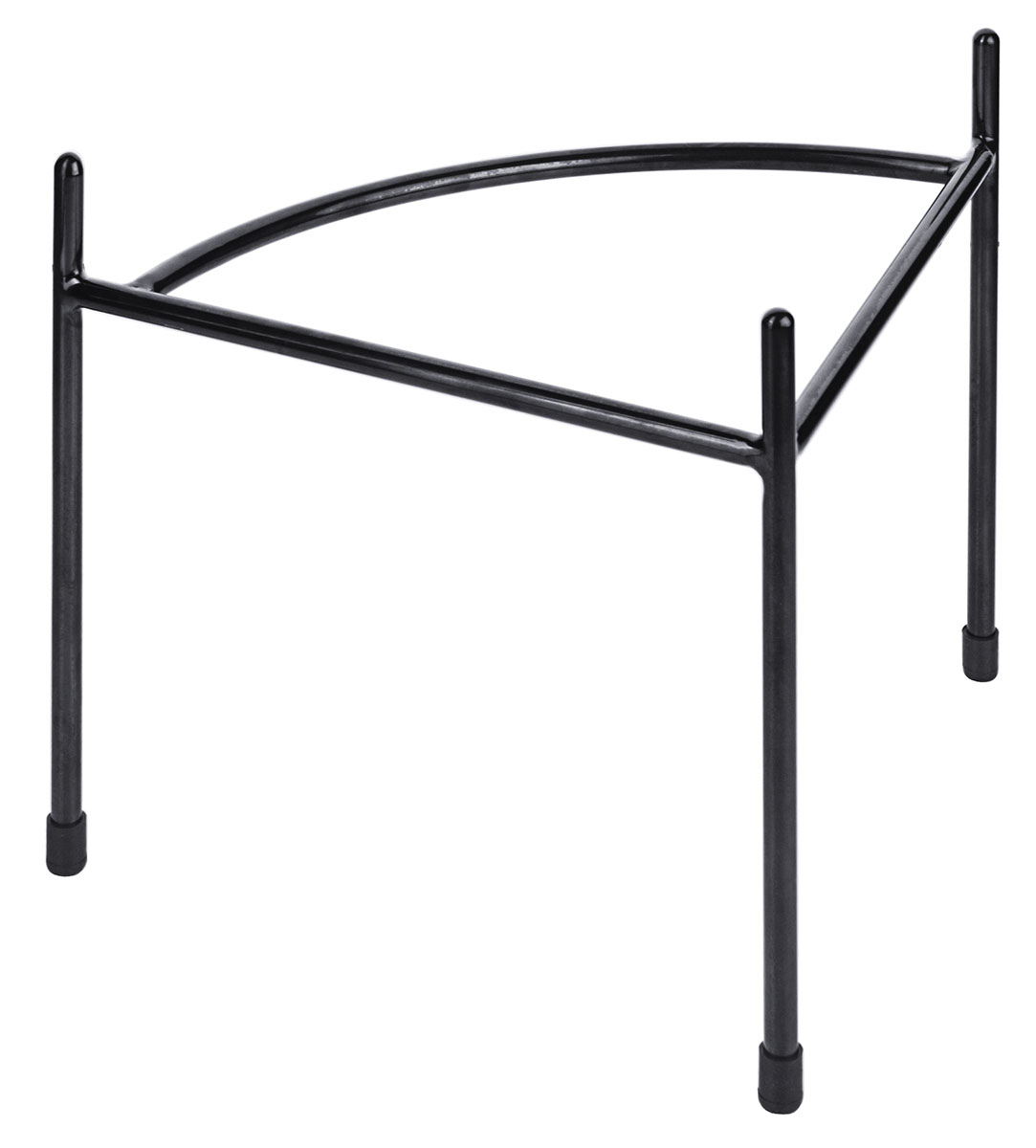 Etagere oval M 32,5x22,5x24cm UNISON BLACK