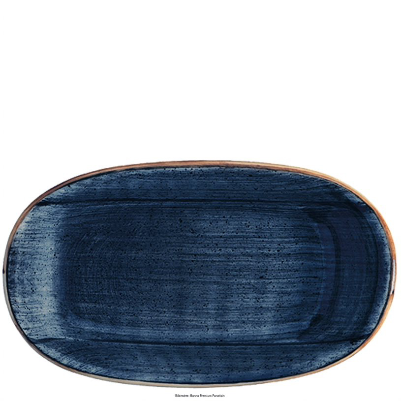 Platte oval 19 x 11cm AURA DUSK GOURMET