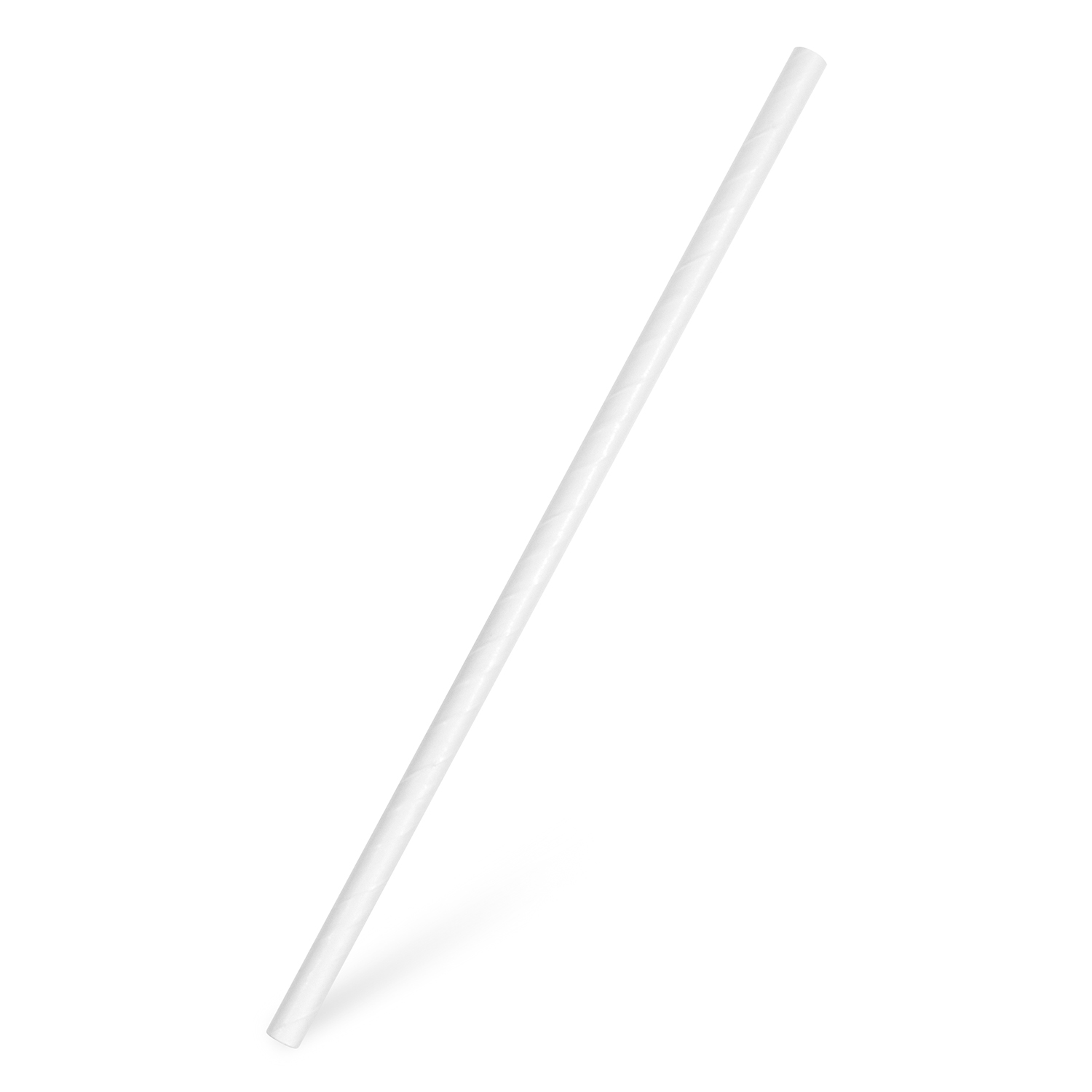139089 100 Stück Trinkhalme Papier JUMBO Ø 8mm/25cm weiß