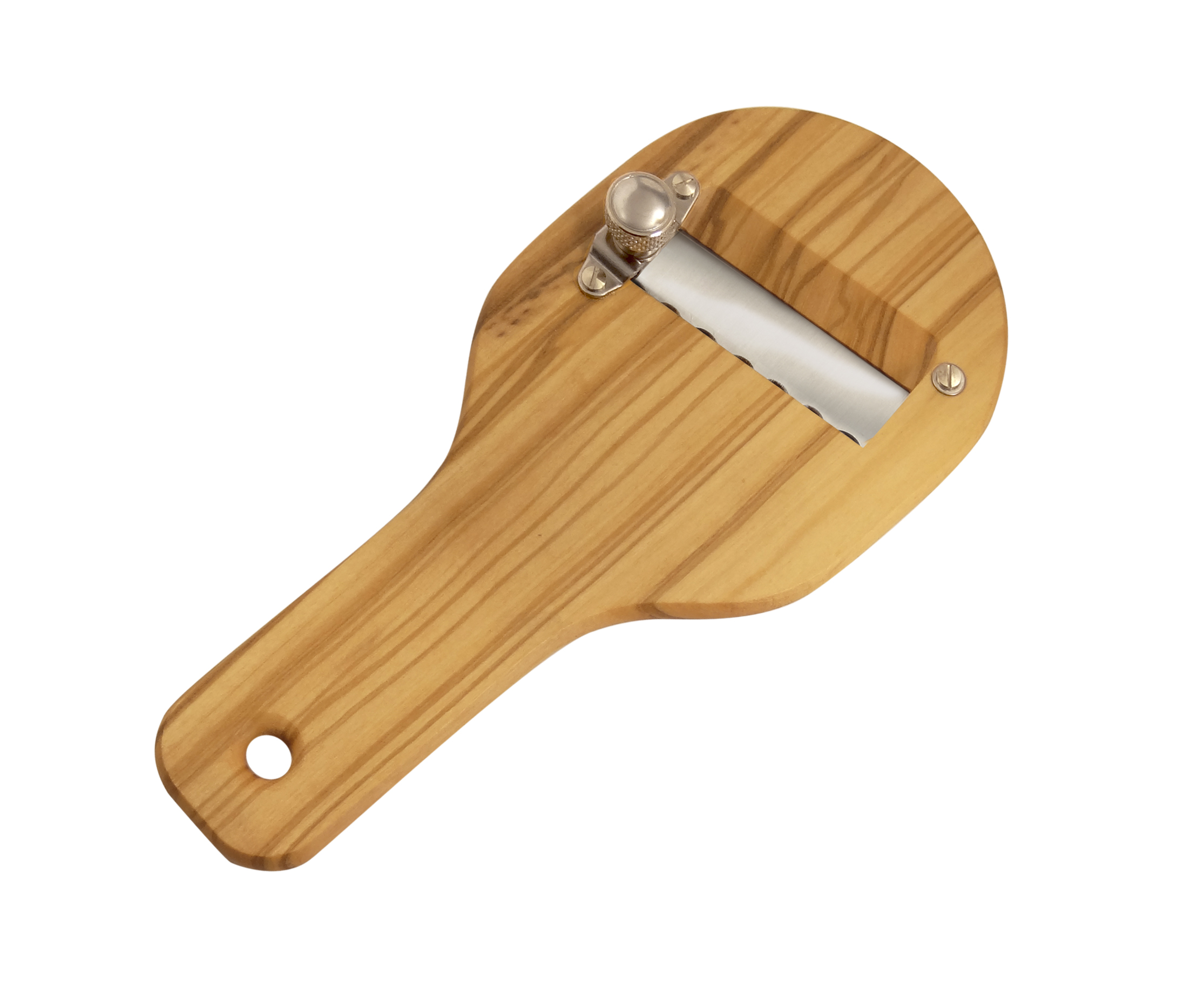 Trüffelhobel L 20,7cm verstellbar Olivenholz Trüffelhobel L 20,7cm verstellbar Olivenholz