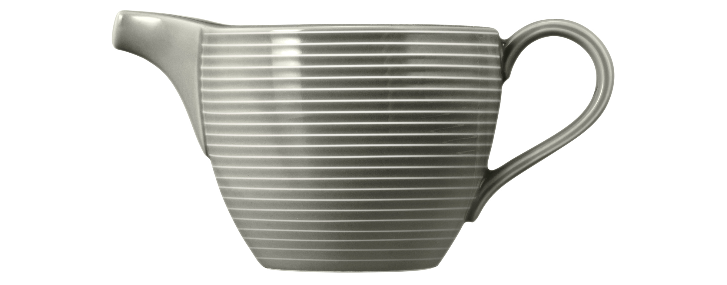 Milchkännchen rund mit Relief 0,29l mit Relief BEAT perlgrau Milchkännchen rund mit Relief 0,29l mit Relief BEAT perlgrau