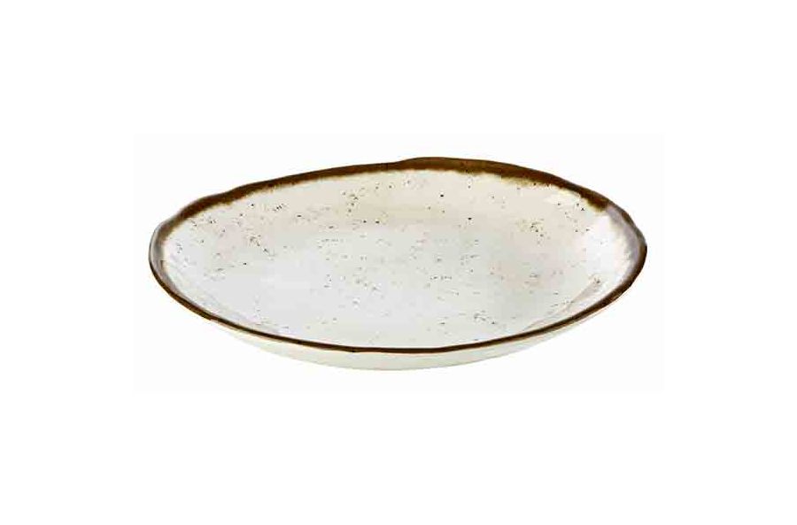 127048 Teller STONE ART D: 24,5cm H: 3,5cm