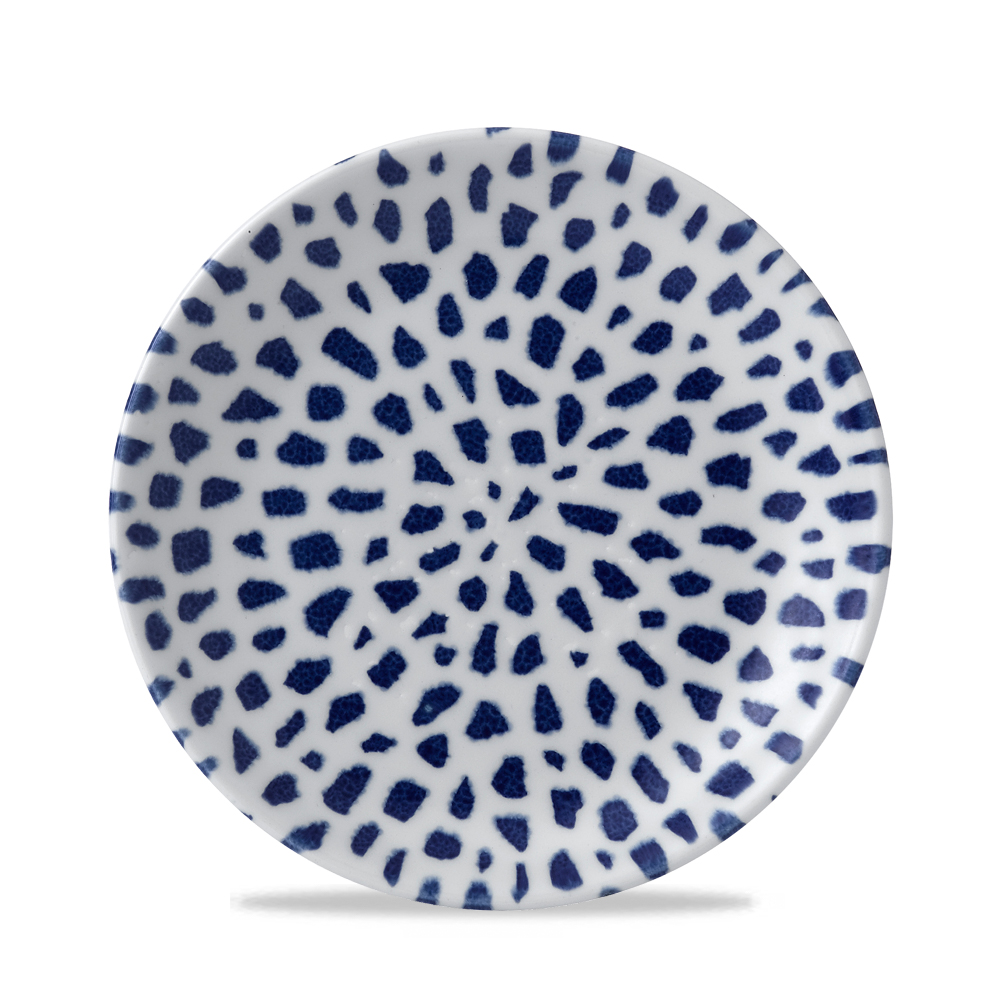 Teller coup 21,7cm TERRAZZO blue