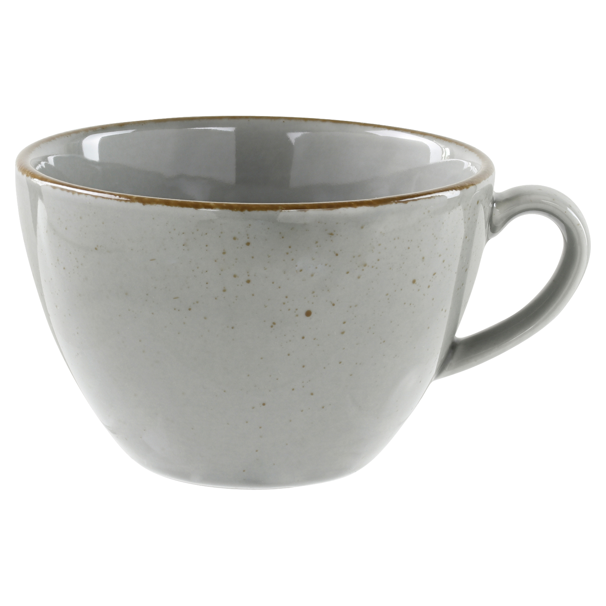 Milchkaffeetasse 0,28l SMART spotted grey