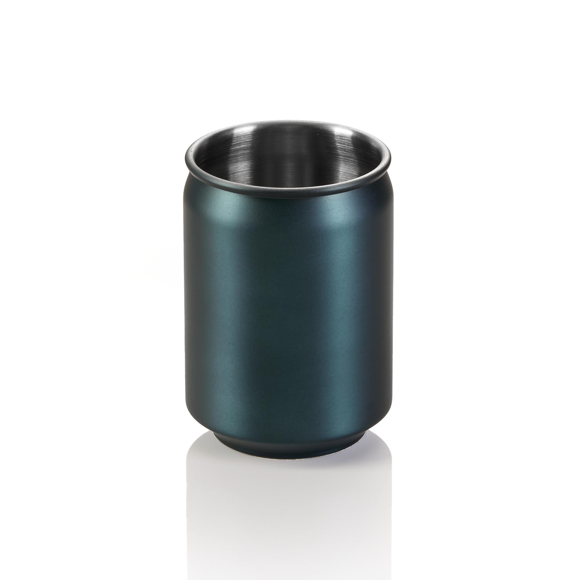 Cup 0,35l Ø7cm H10,5cm NOCTURN 18/8 blau matt Cup 0,35l Ø7cm H10,5cm NOCTURN 18/8 blau matt