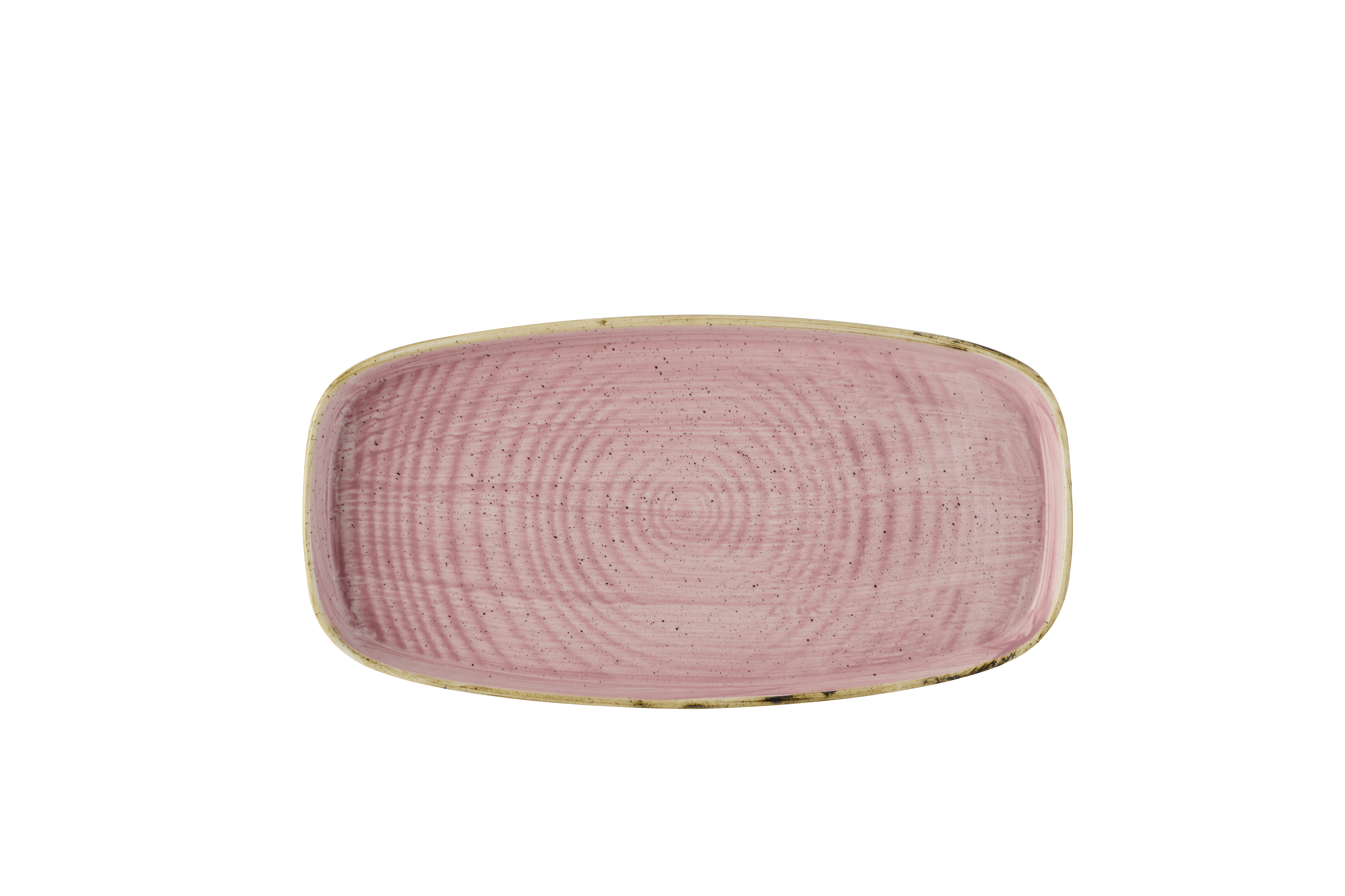 Platte eckig 35x18,5cm STONECAST petal pink