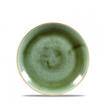 137150 Teller flach coup 16,5cm STONECAST samphire green