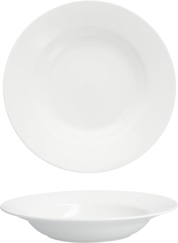 163551 Teller tief Fahne 27cm SNOW