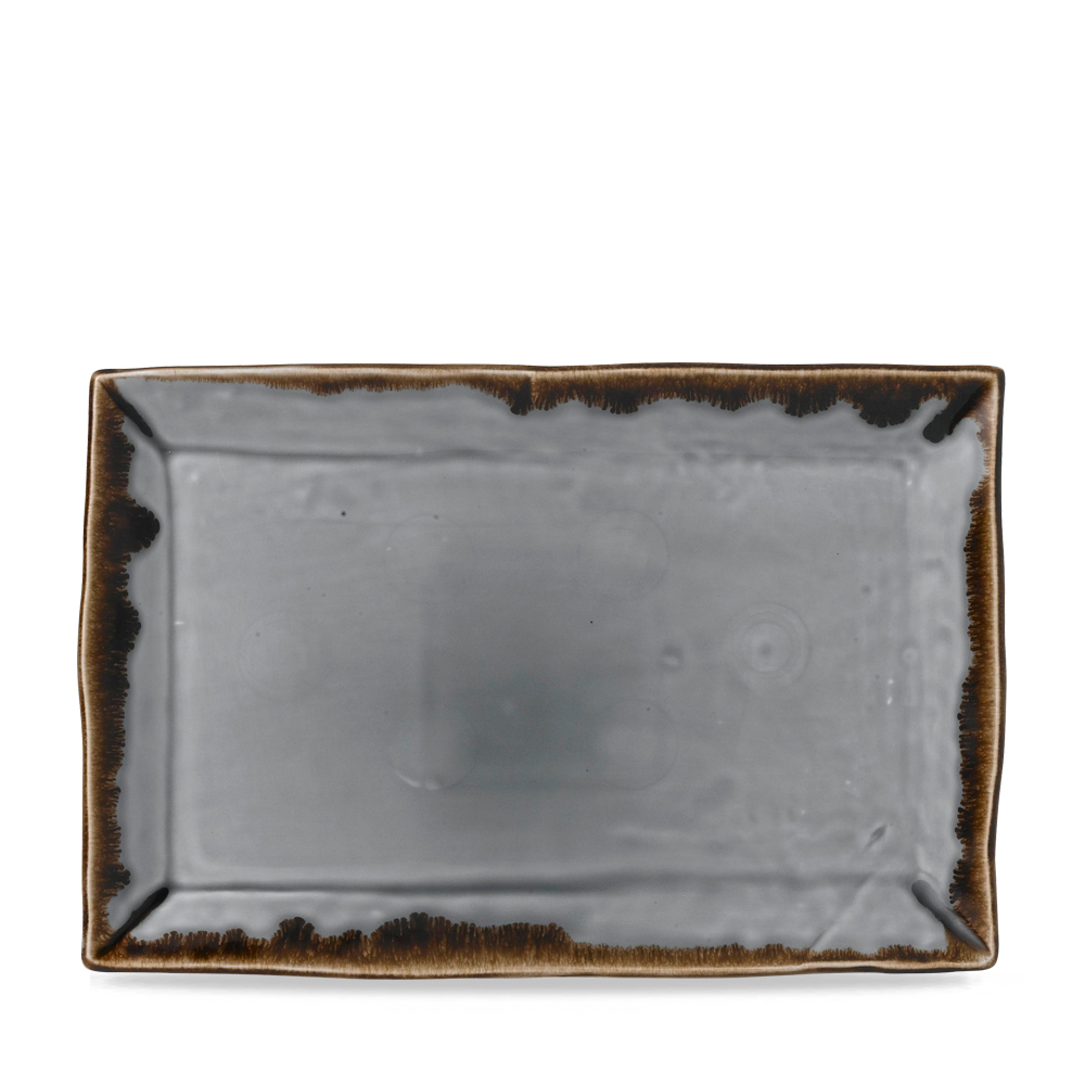 Platte 28,5x18,7cm HARVEST grey