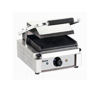 Elektro-Kontaktgrill gerillt Tischgerät 230V