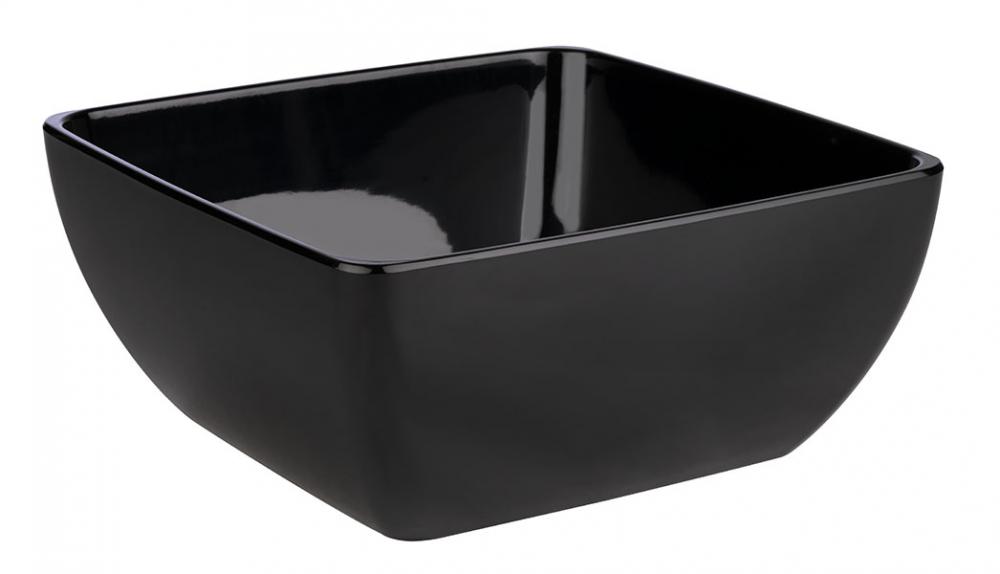 Schale 32x32cm H:14cm 8 Liter PURE schwarz Schale 32x32cm H:14cm 8 Liter PURE schwarz