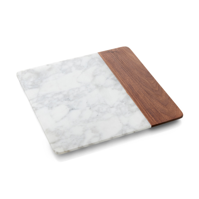 Platte Marmor/Holz 25,4x25,4x1,5cm STYLE LIGHTS