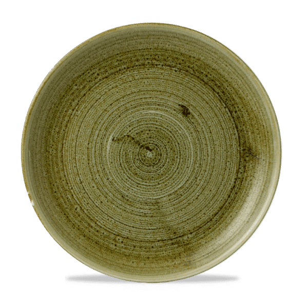 Teller tief coup 24,8cm STONECAST plume green