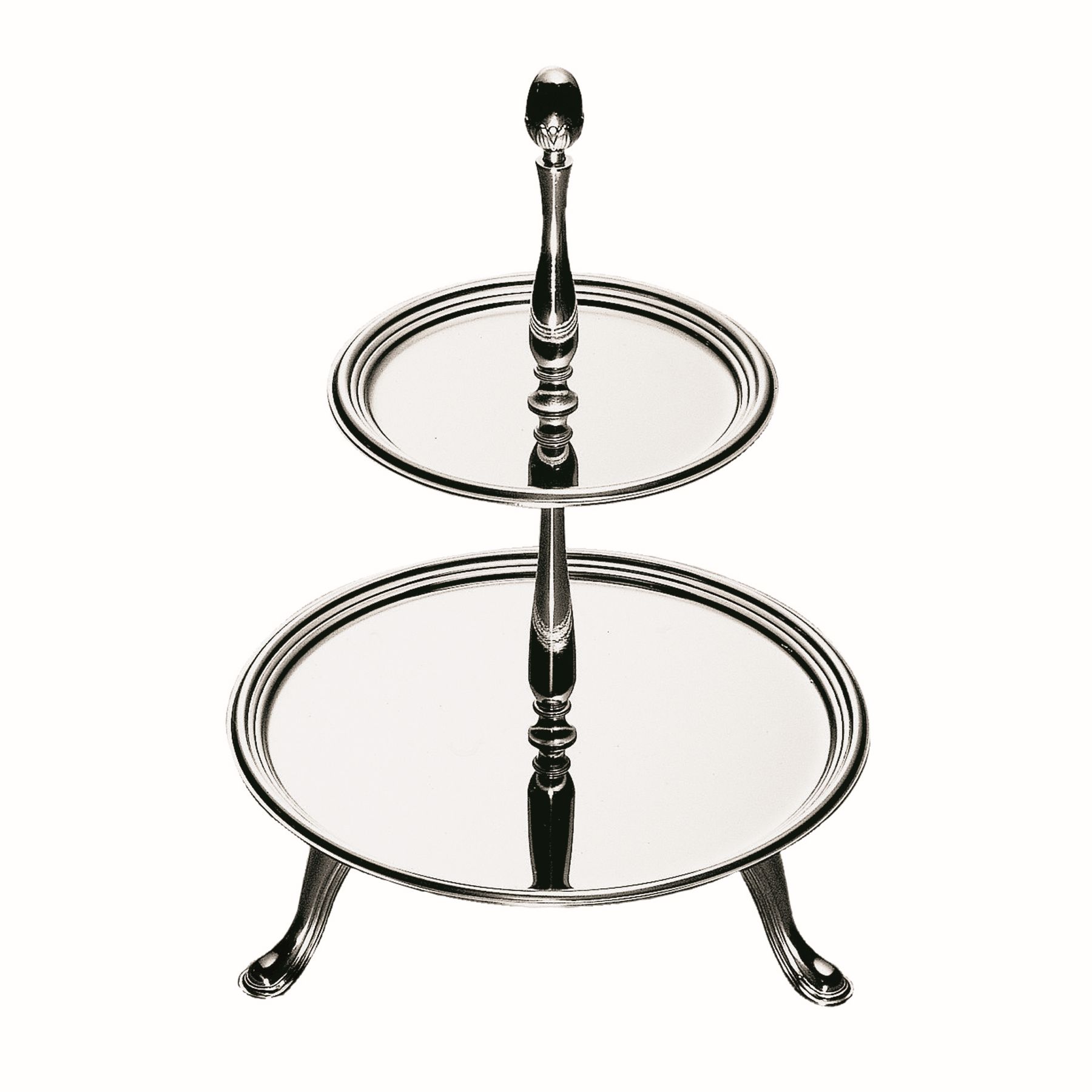 Petit Four-Etagere 2 Etagen Ø13/19cm H29cm Petit Four-Etagere 2 Etagen Ø13/19cm H29cm