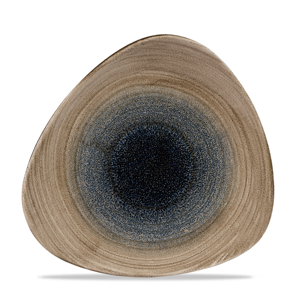 Teller dreieckig 22,9cm STONECAST AQUEOUS bayou