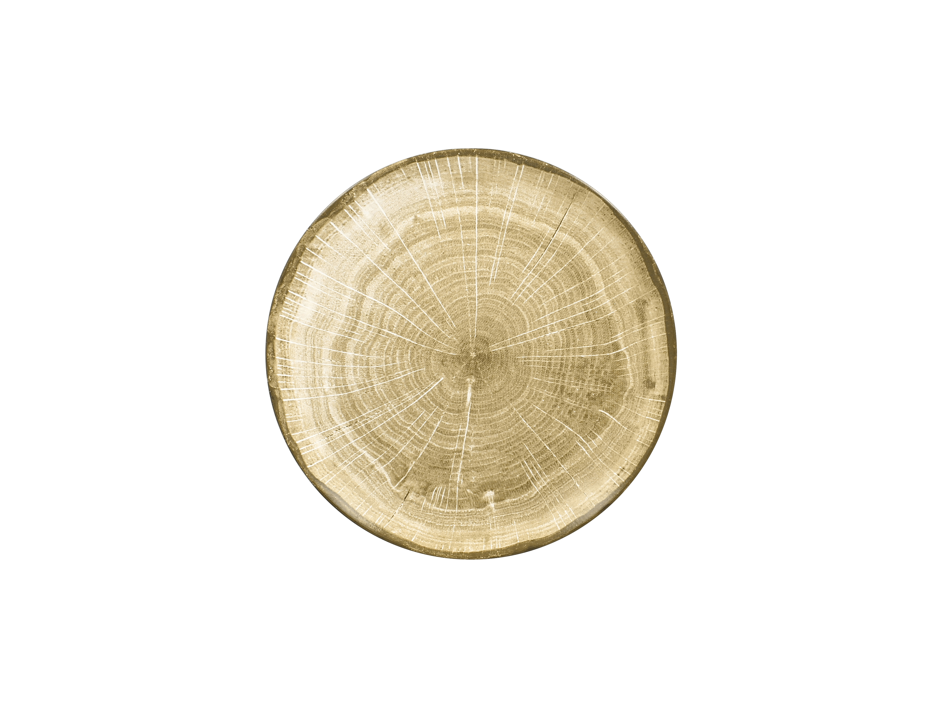 159742 Teller coup 24cm FUSION WOODART moss-green