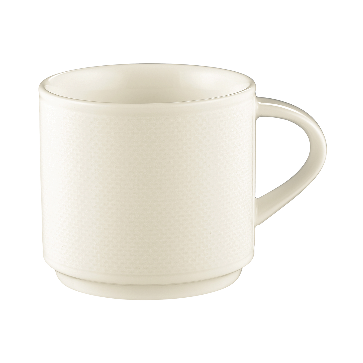 Kaffeetasse 0,18l stapelbar DIAMANT creme