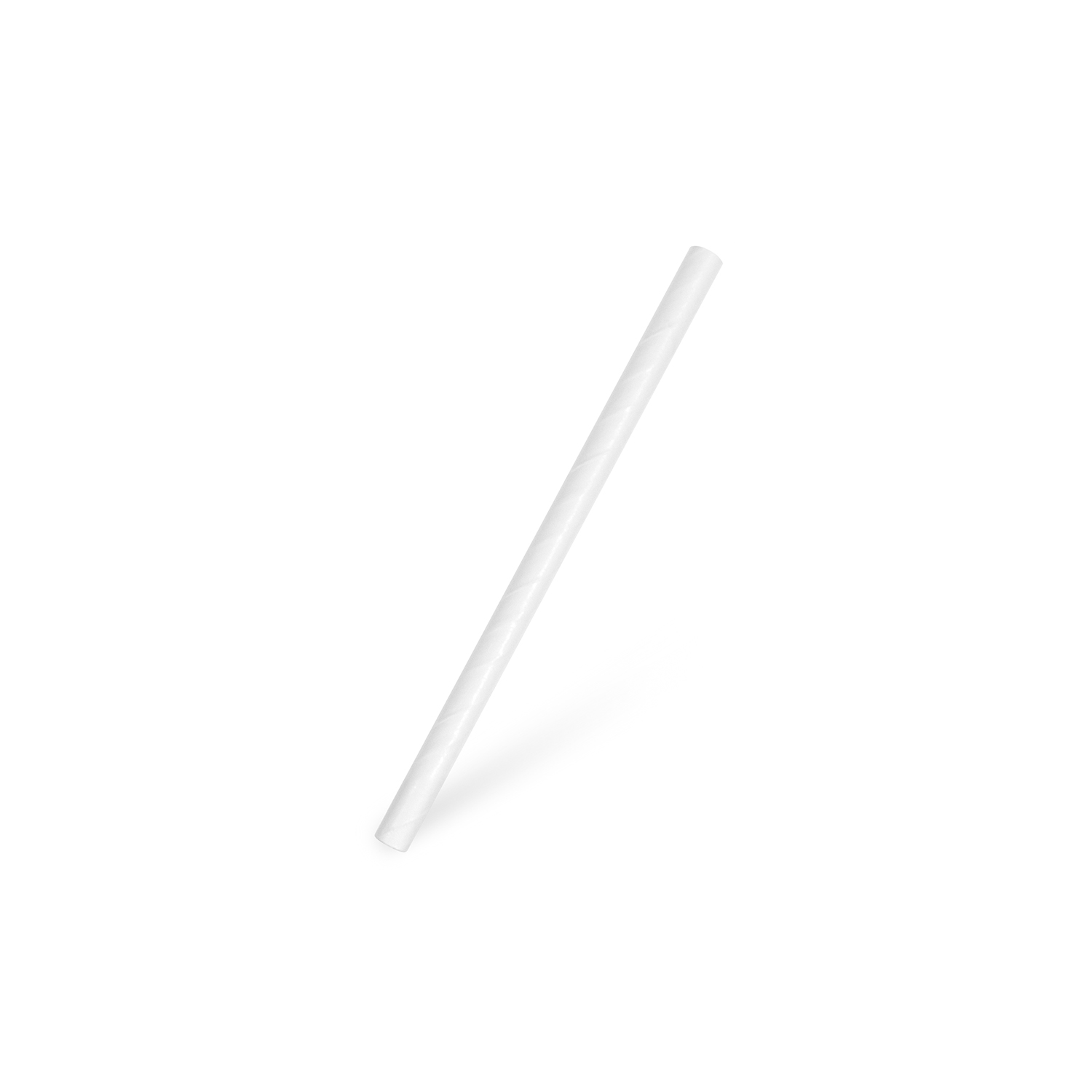 146452 100 Stück Trinkhalme Papier JUMBO Ø 8mm/15cm weiß