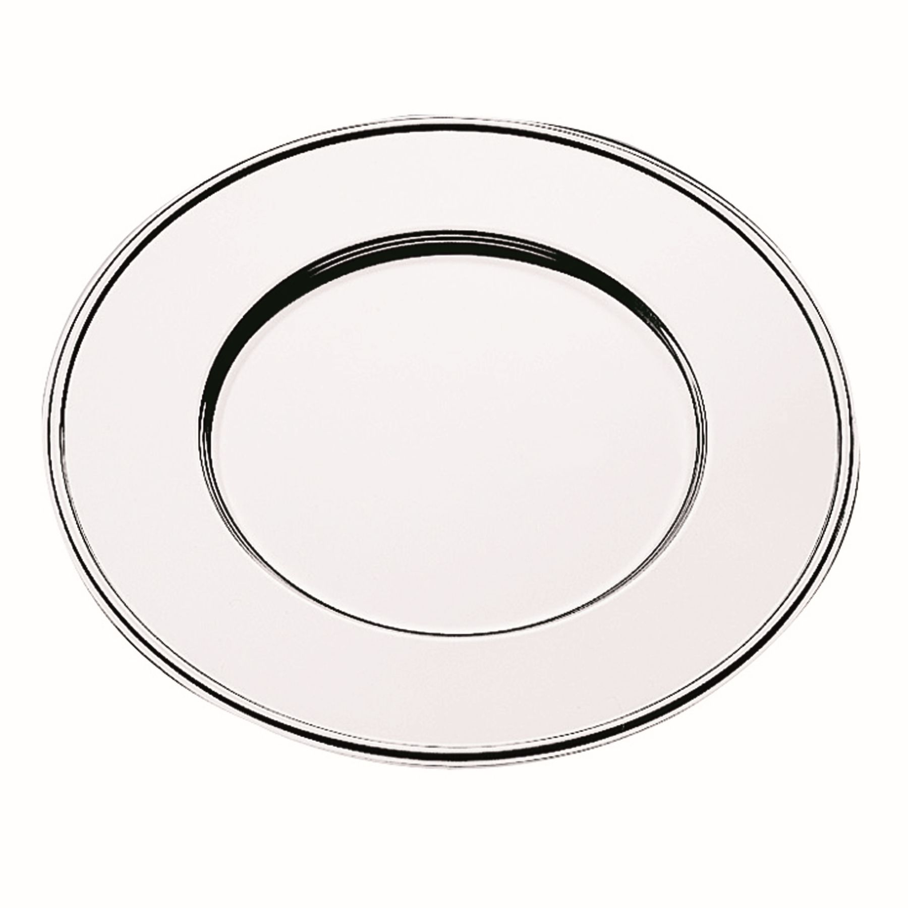 Platzteller 33cm 18/10 poliert Platzteller 33cm 18/10 poliert