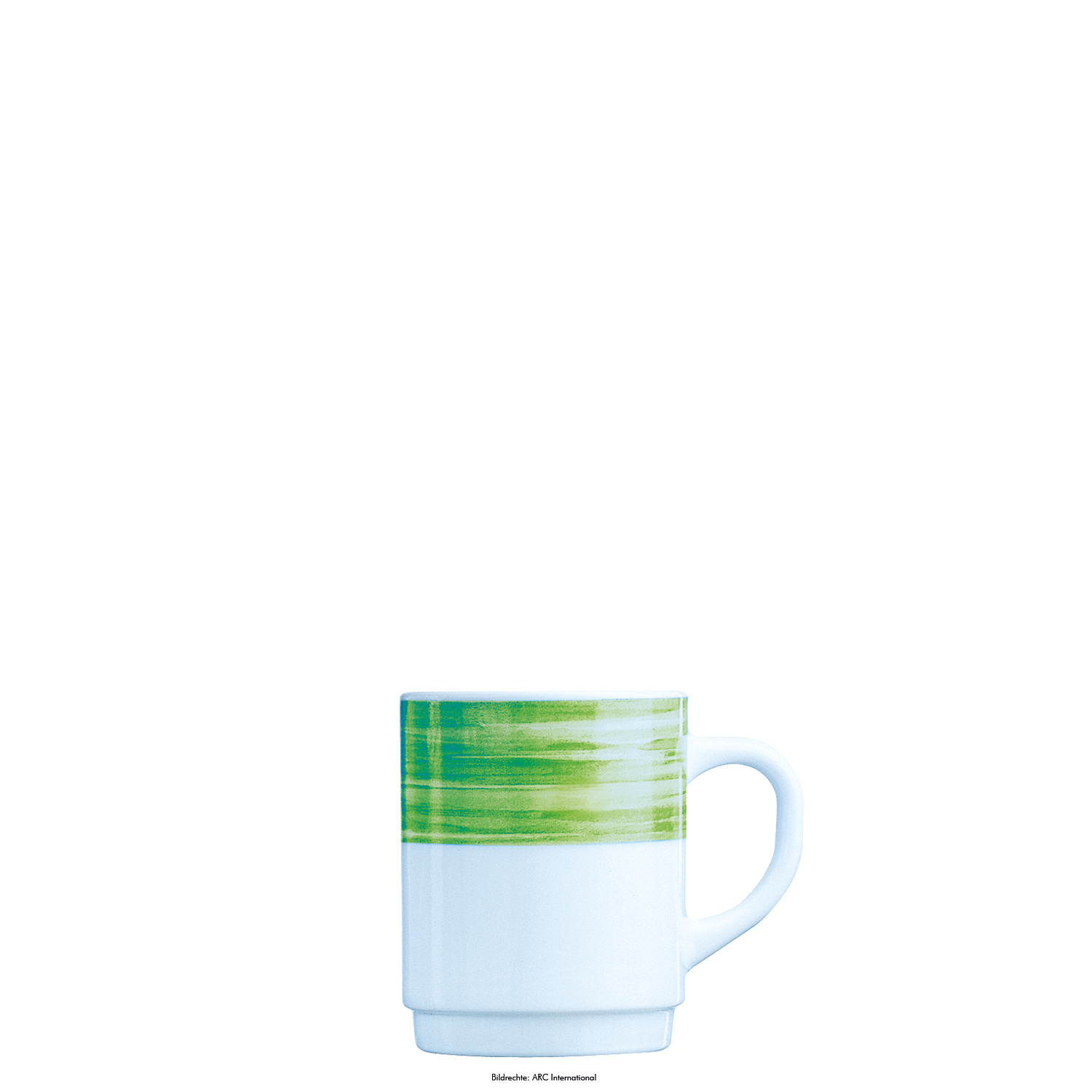 Kaffeebecher 0,25l stapelbar BRUSH GREEN