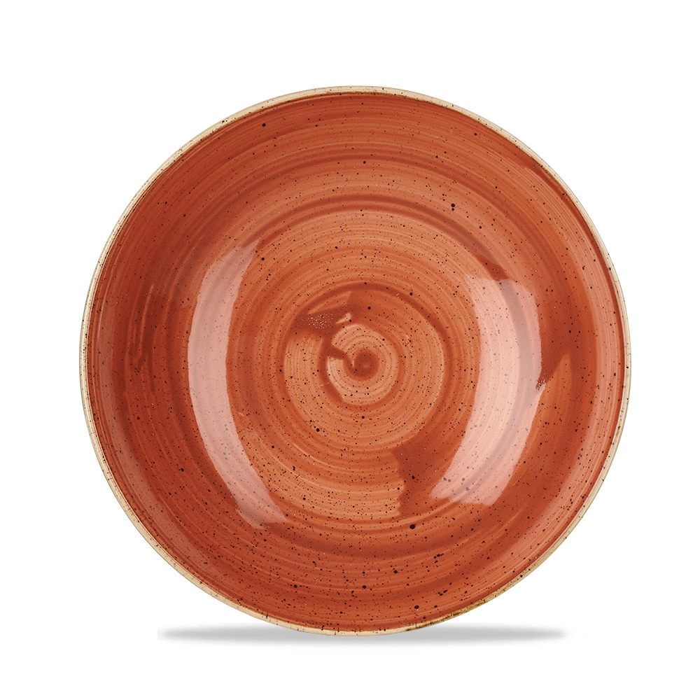 Teller tief coup 25cm STONECAST spiced orange