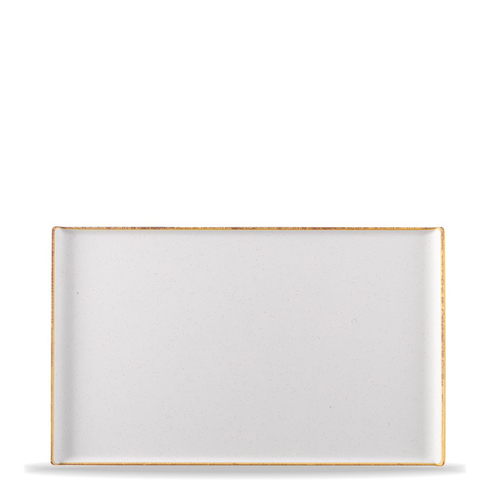 Tablett rechteckig  53cm STONECAST MELAMIN Barley White